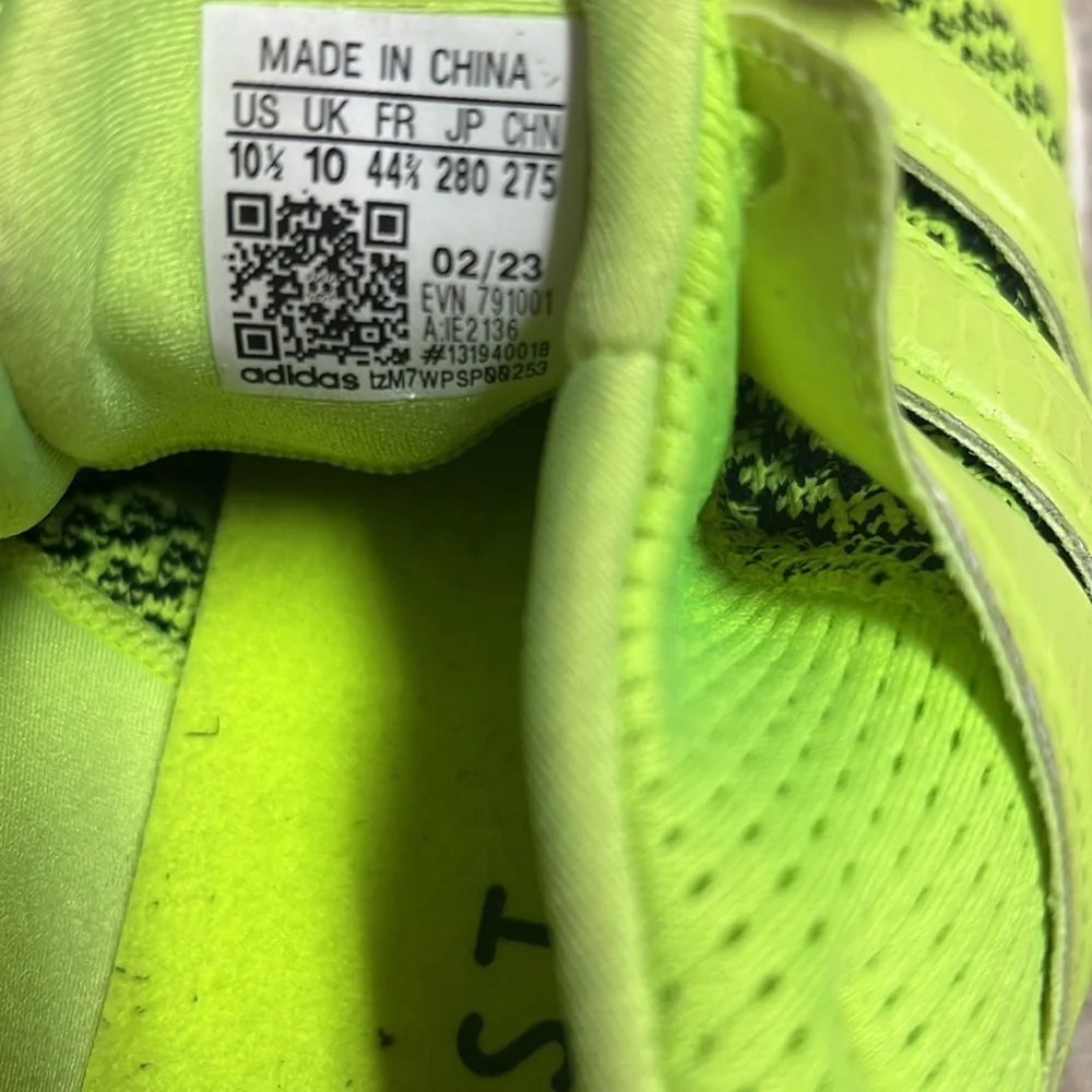 Adidas Ultraboost 1.0 Solar Yellow Men’s US 10.5